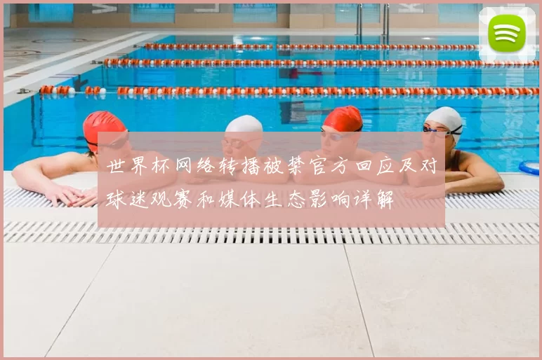 世界杯网络转播被禁官方回应及对球迷观赛和媒体生态影响详解