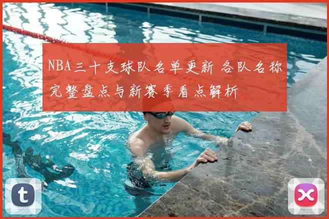 NBA三十支球队名单更新 各队名称完整盘点与新赛季看点解析